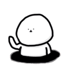 白いまるいぬ（個別スタンプ：29）