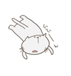 くたくたニャンコ（個別スタンプ：12）