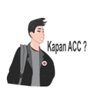 Story of college student from Makassar（個別スタンプ：2）