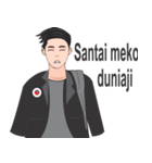 Story of college student from Makassar（個別スタンプ：13）