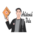 Story of college student from Makassar（個別スタンプ：18）