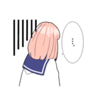 無表情なあの子（個別スタンプ：8）