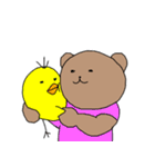 various shirt bears（個別スタンプ：15）