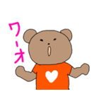 various shirt bears（個別スタンプ：40）