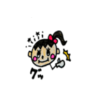おちゃめな女の子（個別スタンプ：4）