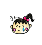 おちゃめな女の子（個別スタンプ：6）