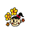 おちゃめな女の子（個別スタンプ：9）