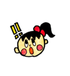 おちゃめな女の子（個別スタンプ：15）