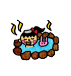 おちゃめな女の子（個別スタンプ：21）