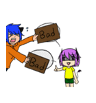 L＆R cute Day（個別スタンプ：38）