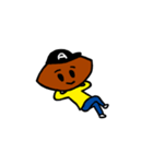 Go Go アーモンドくん（個別スタンプ：4）