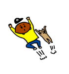 Go Go アーモンドくん（個別スタンプ：9）