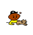 Go Go アーモンドくん（個別スタンプ：10）