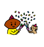 Go Go アーモンドくん（個別スタンプ：12）