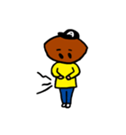 Go Go アーモンドくん（個別スタンプ：14）
