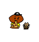 Go Go アーモンドくん（個別スタンプ：15）