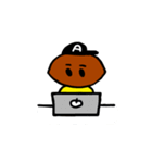 Go Go アーモンドくん（個別スタンプ：26）