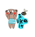 Bear (Animated)（個別スタンプ：1）