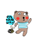 Bear (Animated)（個別スタンプ：22）