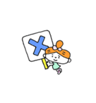 あのこちゃんスタンプ（個別スタンプ：9）