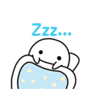 しろぱん、だよ～♪（個別スタンプ：3）