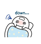 しろぱん、だよ～♪（個別スタンプ：35）