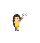 Pixel Sticker ver.1 (Her Life Worldwide)（個別スタンプ：3）