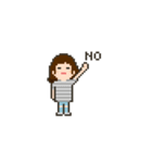 Pixel Sticker ver.1 (Her Life Worldwide)（個別スタンプ：4）