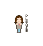 Pixel Sticker ver.1 (Her Life Worldwide)（個別スタンプ：10）