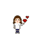 Pixel Sticker ver.1 (Her Life Worldwide)（個別スタンプ：25）