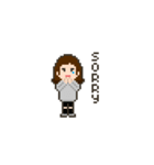 Pixel Sticker ver.1 (Her Life Worldwide)（個別スタンプ：30）