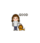 Pixel Sticker ver.1 (Her Life Worldwide)（個別スタンプ：33）