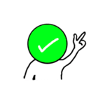 Emotion head（個別スタンプ：8）