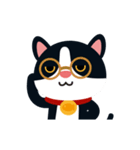 黒猫動く~（個別スタンプ：10）