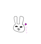 まつげうさぎ（個別スタンプ：13）