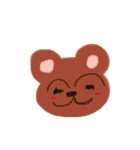 動物と野菜の面白い顔スタンプ（個別スタンプ：2）
