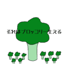 日常ブロッコリースタンプ（個別スタンプ：16）