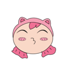 Pinkky LittleFish（個別スタンプ：6）