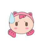 Pinkky LittleFish（個別スタンプ：7）