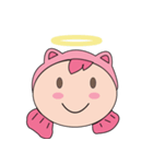 Pinkky LittleFish（個別スタンプ：21）