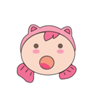 Pinkky LittleFish（個別スタンプ：35）