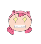 Pinkky LittleFish（個別スタンプ：39）