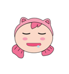 Pinkky LittleFish（個別スタンプ：40）