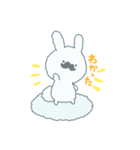 ひげくもうさぎ（個別スタンプ：4）