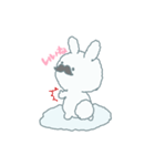 ひげくもうさぎ（個別スタンプ：6）