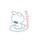 ひげくもうさぎ（個別スタンプ：16）