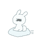 ひげくもうさぎ（個別スタンプ：23）