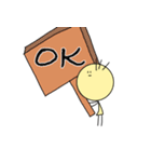 あたまでっかちくん（個別スタンプ：5）