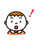 坊やちゃん 文字あり（個別スタンプ：15）