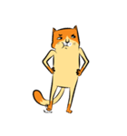 NaaDed-Orange cat (English)（個別スタンプ：9）